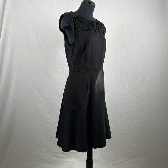 Banana Republic Black Peplum Midi Dress - Women’s 8 - Picture 2 of 9